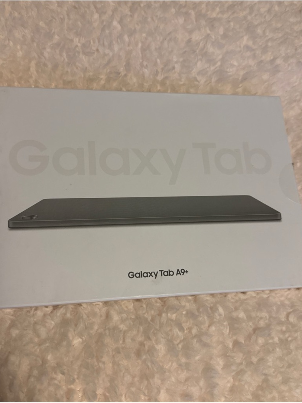 Samsung Galaxy Tab A9+ Silver Tablet with Slim Profile